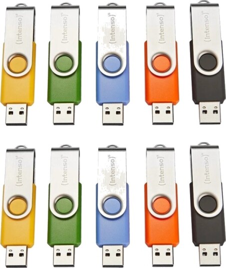 Intenso Basic Line USB-minne 16 GB USB-A 2.0 Flerfarget Intenso Basic Line USB-minne 16 GB USB-A 2.0 Flerfarget