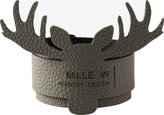 MiLLE W NORDISK DESIGN Serviettring elg 4 pakning Grå