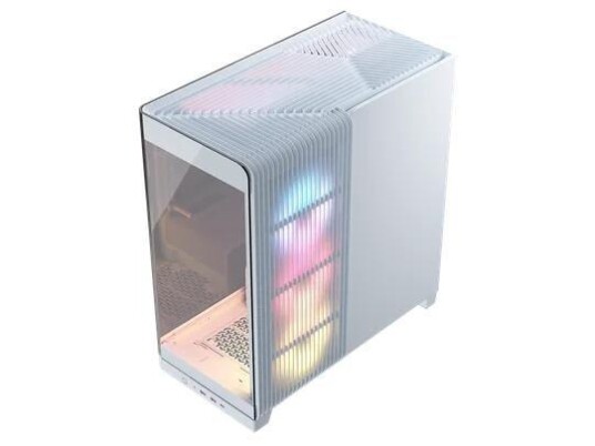 Corsair 4500X ARGB Miditower Kabinett med Herdet Glass - Hvit Corsair 4500X ARGB Miditower Kabinett med Herdet Glass - Hvit