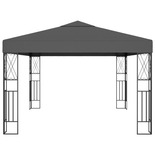 vidaXL Paviljong 3x4 m antrasitt stoff vidaXL Paviljong 3x4 m antrasitt stoff
