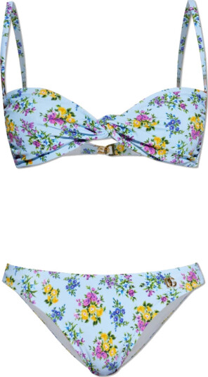 Dolce & Gabbana Dame Svømmetøy Blå L,