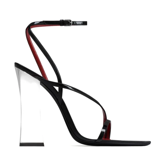 Saint Laurent Dame Sko Svart 38 1/2 EU Saint Laurent Dame Sko Svart 38 1/2 EU