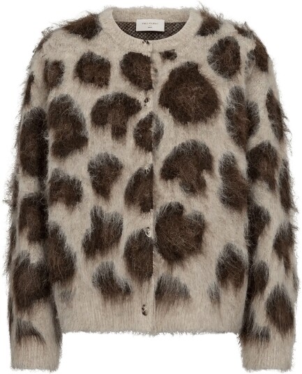 FREE/QUENT Fqlippi Cardigan OYSTER GREY MEL W. MOLE MEL M FREE/QUENT Fqlippi Cardigan OYSTER GREY MEL W. MOLE MEL M