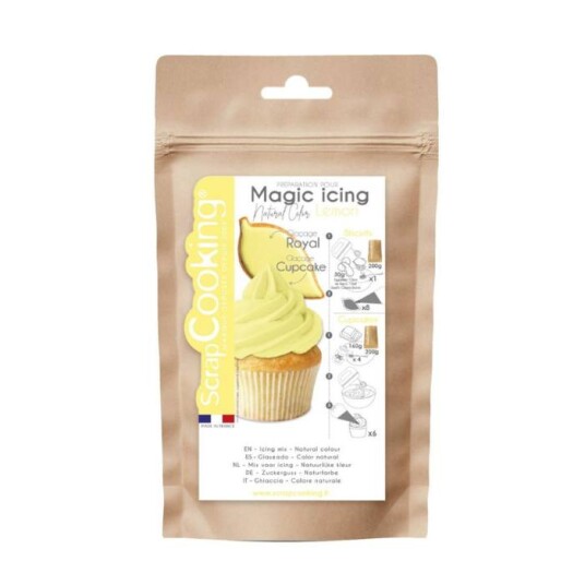 Scrapcooking Magic Icing Gul 200g 