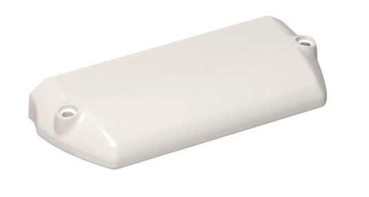 Schneider Electric 5865430 Endestykke 49 x 115 mm Hvit Installasjonsmaterial