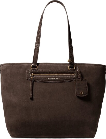 Michael Kors Xl Ew Mf Tz Tote CHOCOLATE One Size Michael Kors Xl Ew Mf Tz Tote CHOCOLATE One Size