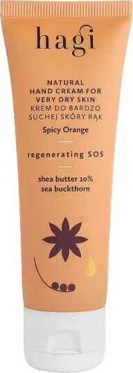 Hagi Natural Hand Cream For Very Dry Skin Spicy Orange 50 ml Hagi Natural Hand Cream For Very Dry Skin Spicy Orange 50 ml