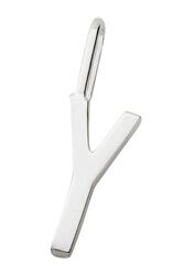 Design Letters Archetype Charm 10 mm Silver A-Z Y Design Letters Archetype Charm 10 mm Silver A-Z Y