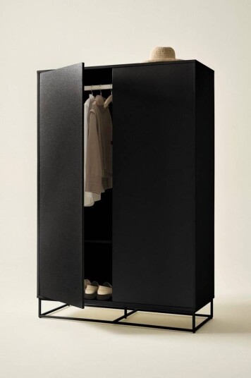 Jotex LYCKEBY garderobe Svart matt 1705462-02-0 1705462-03-0