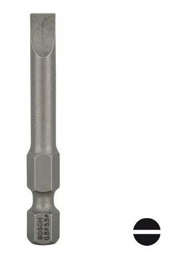 Bosch S Bits S0,8x5,5 3-pakn. 49mm