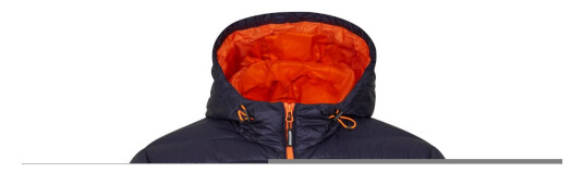 Tracker 7078 Superlight dunjakke, marineblå/oransje, 1 stk., STK-7078517 Navy Blue/Orange XS