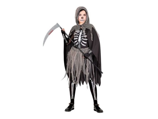 Døden Kostume Pige Døden Kostume Pige