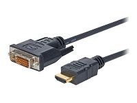 VIVOLINK Pro adapterkabel - HDMI / DVI - 1.5 m
