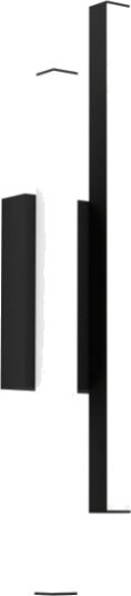 Eglo Serricella Ude Væg 2X4,5W 1100Lm Ip55 Sort/Hvid