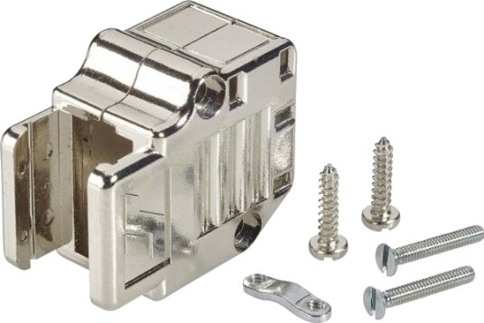 Fci D Sub 863093C15mlf D Sub Kabinett Poltall: 15 Plast Metallisert 90° Sølv 1 Stk