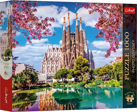 Trefl Pappussel 1000 Bitar Premium Sagrada Familia Multi/Patterned One Size