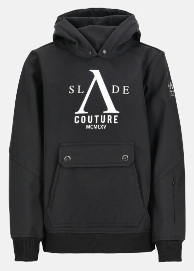 Slade Colorado Softshell Snow Hood Jr Black 140 Skijakker