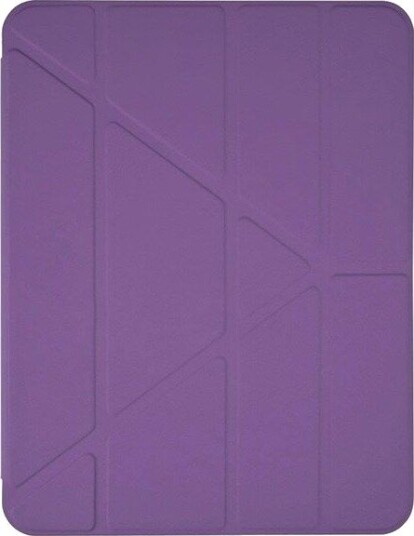 Pomologic - BookFold Clear for iPad Pro 13 M4/M5 Clear/Purple