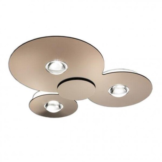 Lodes Bugia Trippel 2700K Taklampe Kobber Lodes Bugia Trippel 2700K Taklampe Kobber
