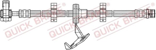 Bremseslange QUICK BRAKE 59.987X
