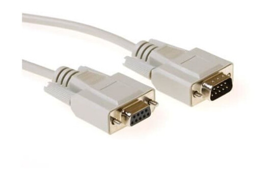 ACT 20 metre Serial 1:1 connection cable 9 pin D sub male 9 pin D sub female. Length: 20 m Connect cable db09 m/f 20.00m AK2322 ACT 20 metre Serial 1:1 connection cable 9 pin D sub male 9 pin D sub female. Length: 20 m Connect cable db09 m/f 20.00m AK2322