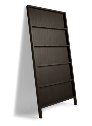 Moooi Oblique Vegghylle Liten Wengebeiset Liten Moooi Oblique Vegghylle Liten Wengebeiset Liten
