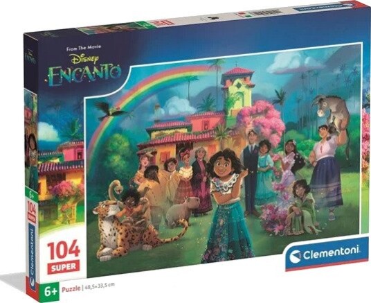 Clementoni Puzzle Super Disney Encanto 104 pieces 2D Puslespill