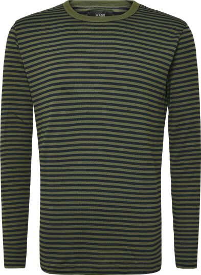 Mads Nørgaard Duo Rib Tobias Tee Ls   SKY CAPTAIN/TARMAC   L