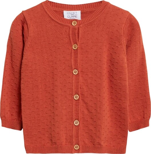 Hust and Claire Cardigan   Strikk   Cammi   Oransje   Hust and Claire   56   Cardigan