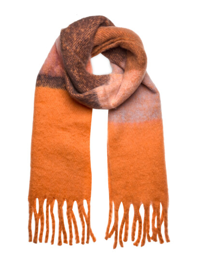 Becksöndergaard Bartletts Scarf - Orange - ONE SIZE
