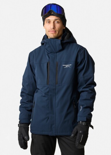 St. Anton Jacket Sr Dk. Navy/Black L Skijakker St. Anton Jacket Sr Dk. Navy/Black L Skijakker
