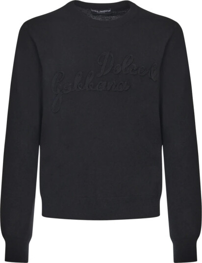 Dolce & Gabbana Herre Gensere & Hettegensere Svart L,