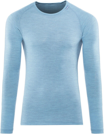 Woolpower Lite crewneck Bl? XL 2023 Thermoundert?y overdeler