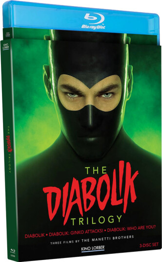 The Diabolik Trilogy Bluray
