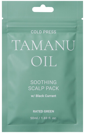 Rated Green Cold Press Tamanu Oil Soothing Scalp Pack 50 ml Rated Green Cold Press Tamanu Oil Soothing Scalp Pack 50 ml