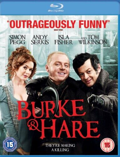 Burke and Hare Blu-Ray 2011 Tim Curry, Landis DIR cert 15 Brand New Burke and Hare Blu-Ray 2011 Tim Curry, Landis DIR cert 15 Brand New