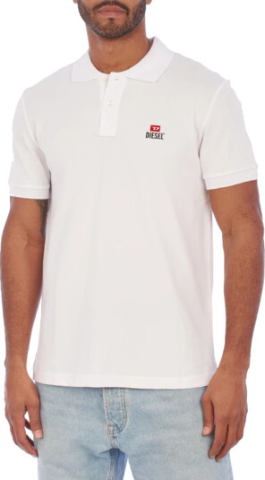 Diesel Herre Topper Hvit 2XL, Diesel Herre Topper Hvit 2XL,
