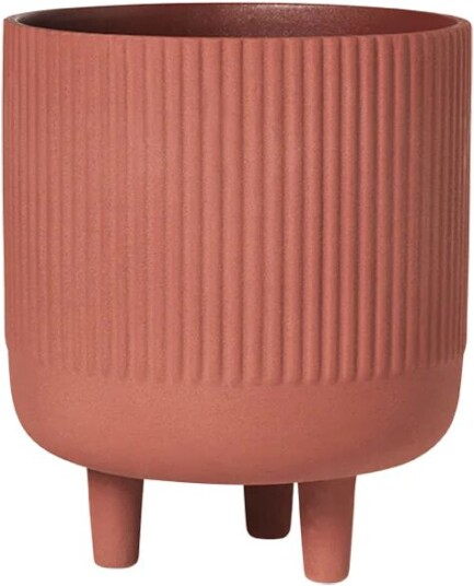 Kristina Dam Studio Krukke L Ø18x22 cm Terracotta red Kristina Dam Studio Krukke L Ø18x22 cm Terracotta red