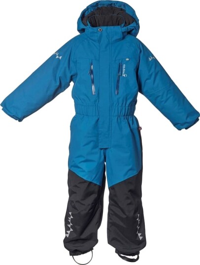 Isbjörn of Sweden Kids' Penguin Snowsuit 80, Teal