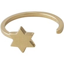 Design Letters Star Ring Gold Design Letters Star Ring Gold