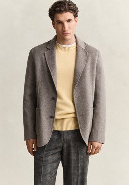Gant Handstitched Blazer MIST TAUPE 54 Gant Handstitched Blazer MIST TAUPE 54