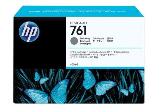 HP 761 / CM996A Dark Grey Ink - Blekkpatron Dark grey