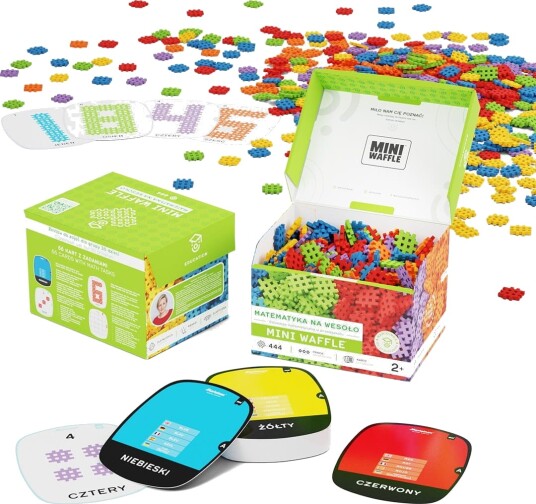 Marioinex Mini Waffle Matematikk Moro 444 Deler