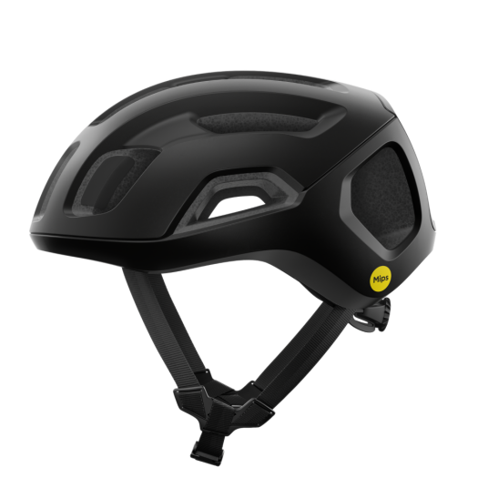 POC Ventral Air Mips sykkelhjelm Uranium Black Matt