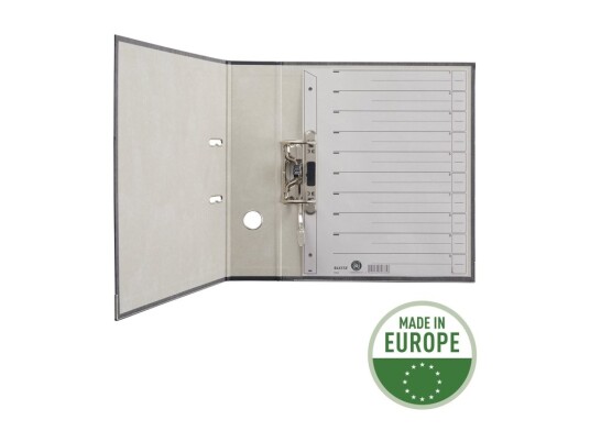Leitz Inndeler 10 Deler Fortrykt: 0-9 For A4 (210 X 297 Mm) Grå