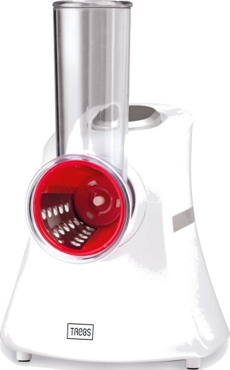 Trebs 99277 Grønnsakskutter og Sorbet Ismaskin - 150W - Hvit/Rød