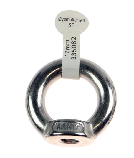 CAL Øyemutter løft - Syrefast - 12 mm