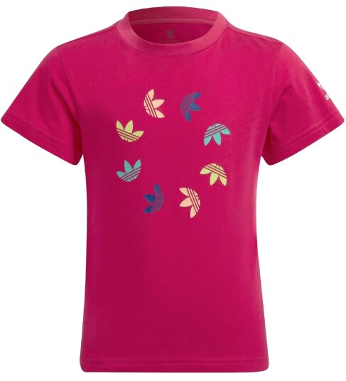 Adidas Originals T skjorte Adicolor Ball Rosa Adidas Originals 74 T skjorte