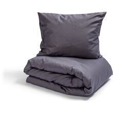 Kosta Linnewäfveri Sengesett Manchester Satin 1 set Mørk grå
