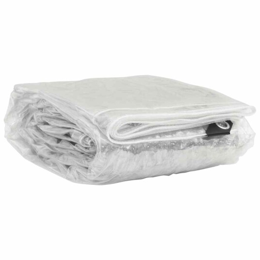 vidaXL Plantedeksel med maljer 3x8 m PVC